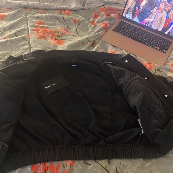 Denim black jacket - Picture 7 of 8